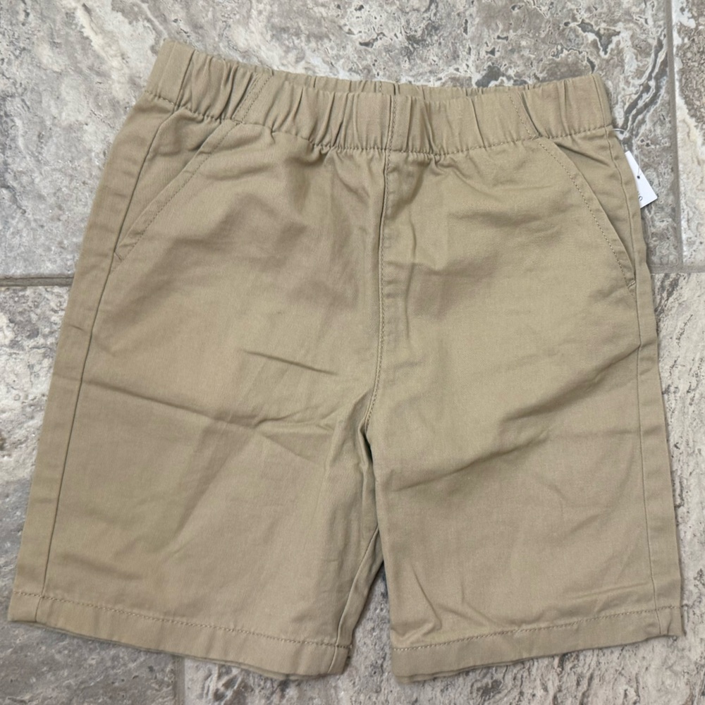 NWT Size 5T Garanimals Tan Elastic Waist Shorts